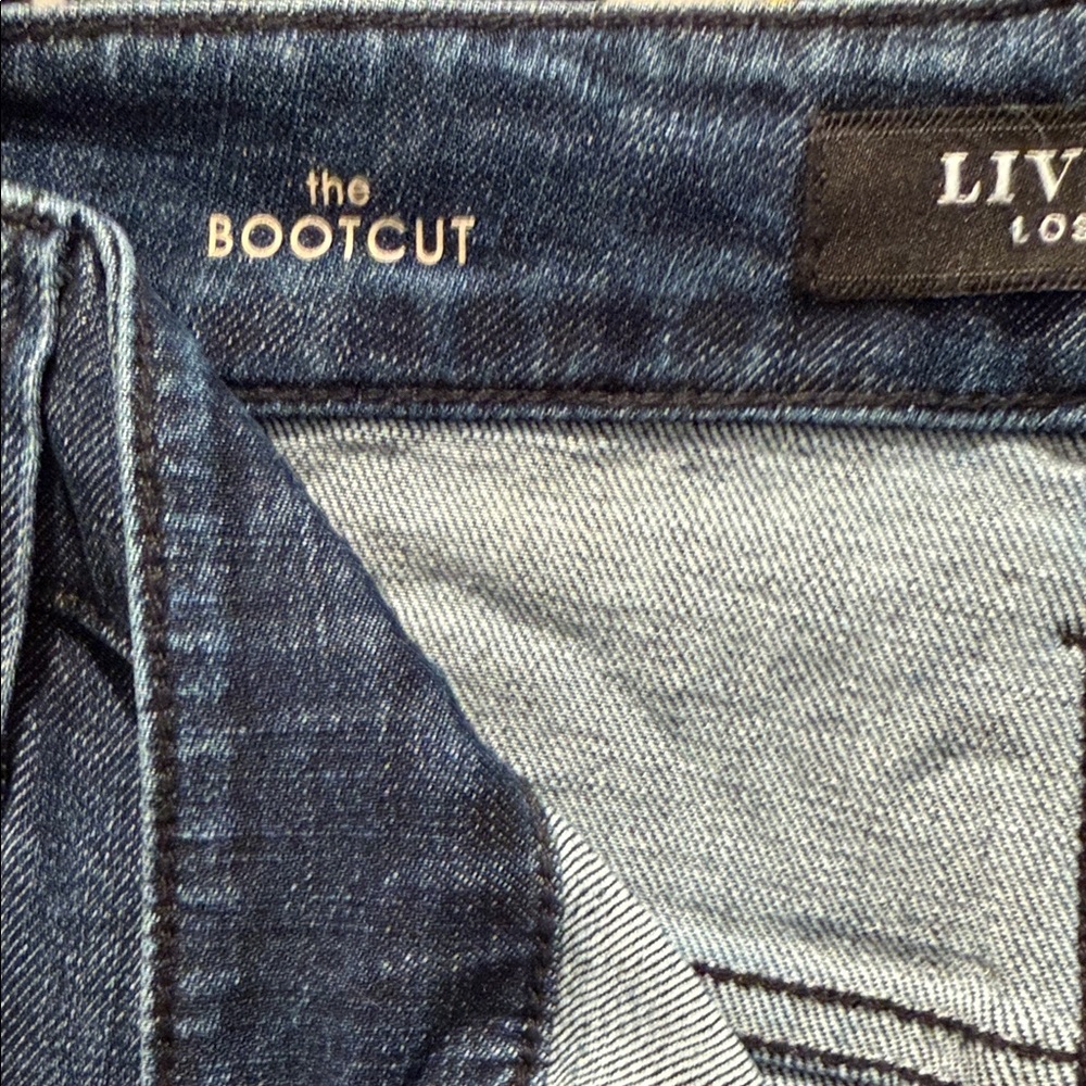 Liverpool Dark Blue Bootcut Jeans | Sz 18W - Picture 4 of 9